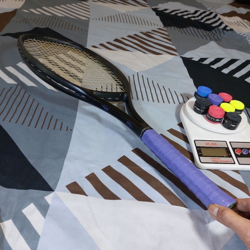 RAKET TENIS ORIGINAL YONEX RQ 380 BEKAS 347GRAM