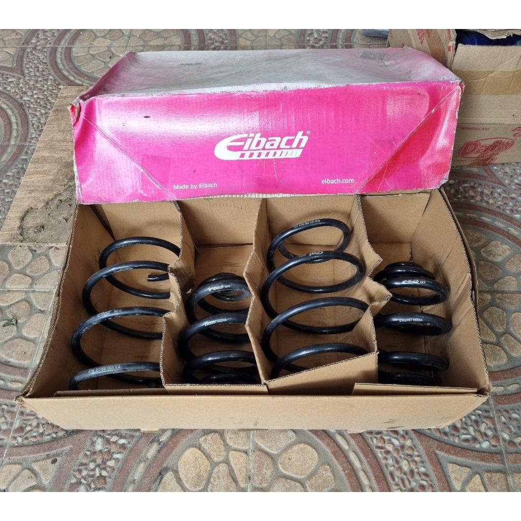 lowering kit per spiral bmw e46 4 cyl merk eibach not hsr hnr