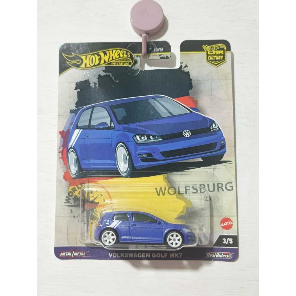 Hot Wheels Volkswagen Golf MK7 Premium