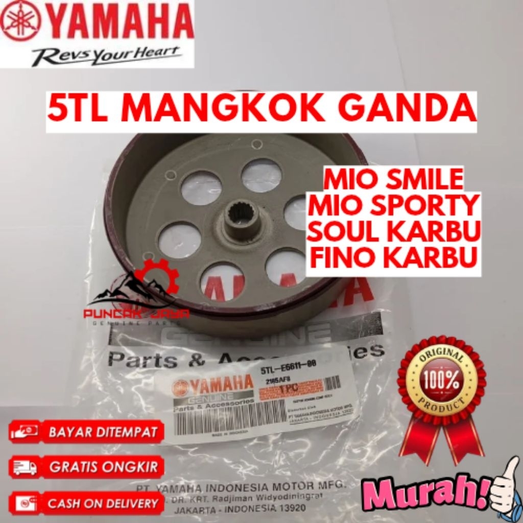 MANGKOK GANDA ORIGINAL YAMAHA KODE 5TL, MANGKOK GANDA MIO SMILE, MANGKOK GANDA MIO SPORTY, MANGKOK G