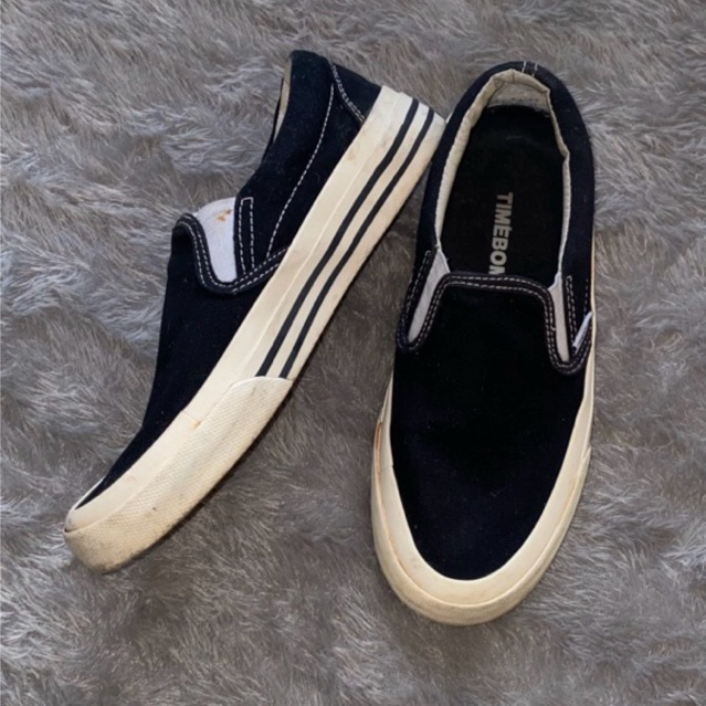 sepatu slip on (timebomb) uk 37 preloved