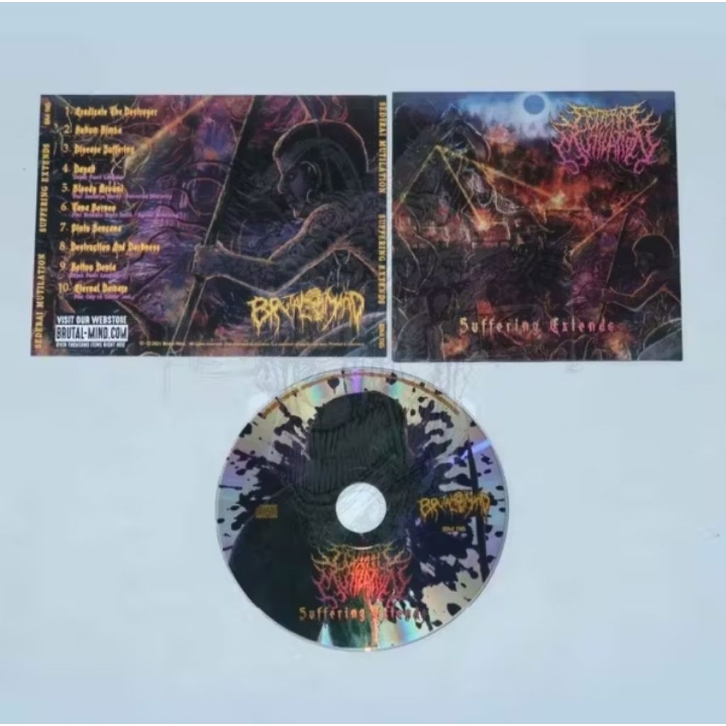 CD - SEDERAI MUTILATION - SUFFERING EXTEND