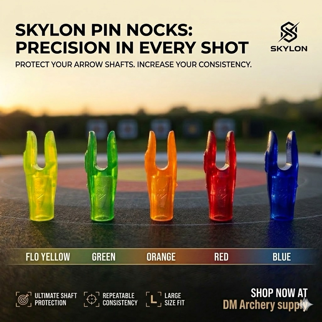 Skylon Pin Nock Large Original - Nock arrow by DM Archery