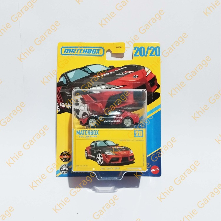 Matchbox Premium 2023 Toyota GR Supra Hitam Merah Collectors Series Gazoo Advan Red Black 20/20 2025