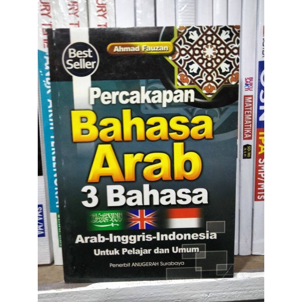 Percakapan 3 Bahasa Arab Inggris Indonesia