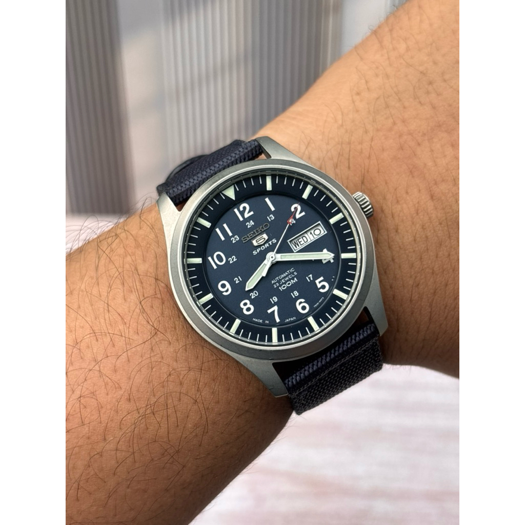 Seiko Snzg11K1 Military 7S36