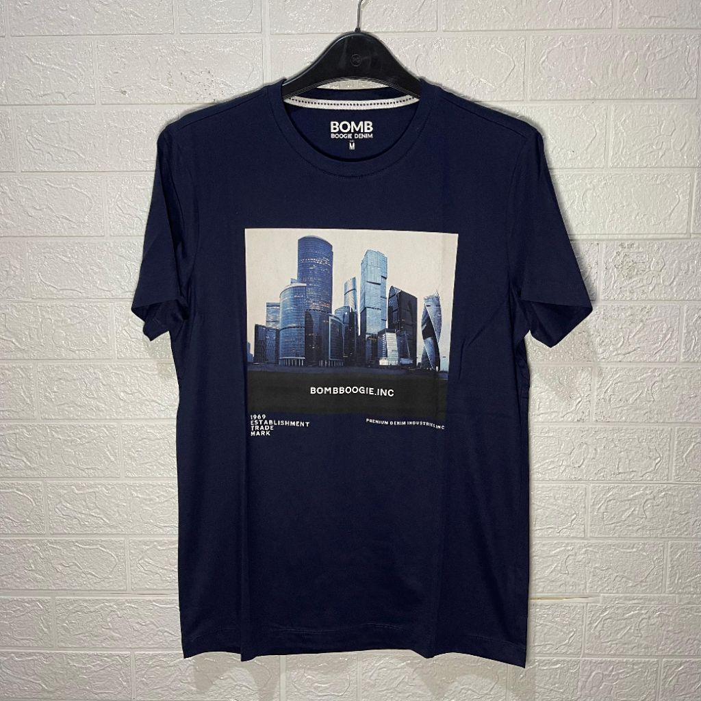 kaos bombboogie original kaos pria bombboogie