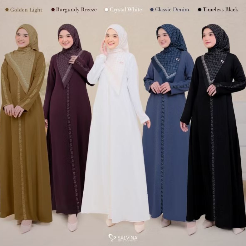 READY Abaya Allura by Salvina Hijab Original