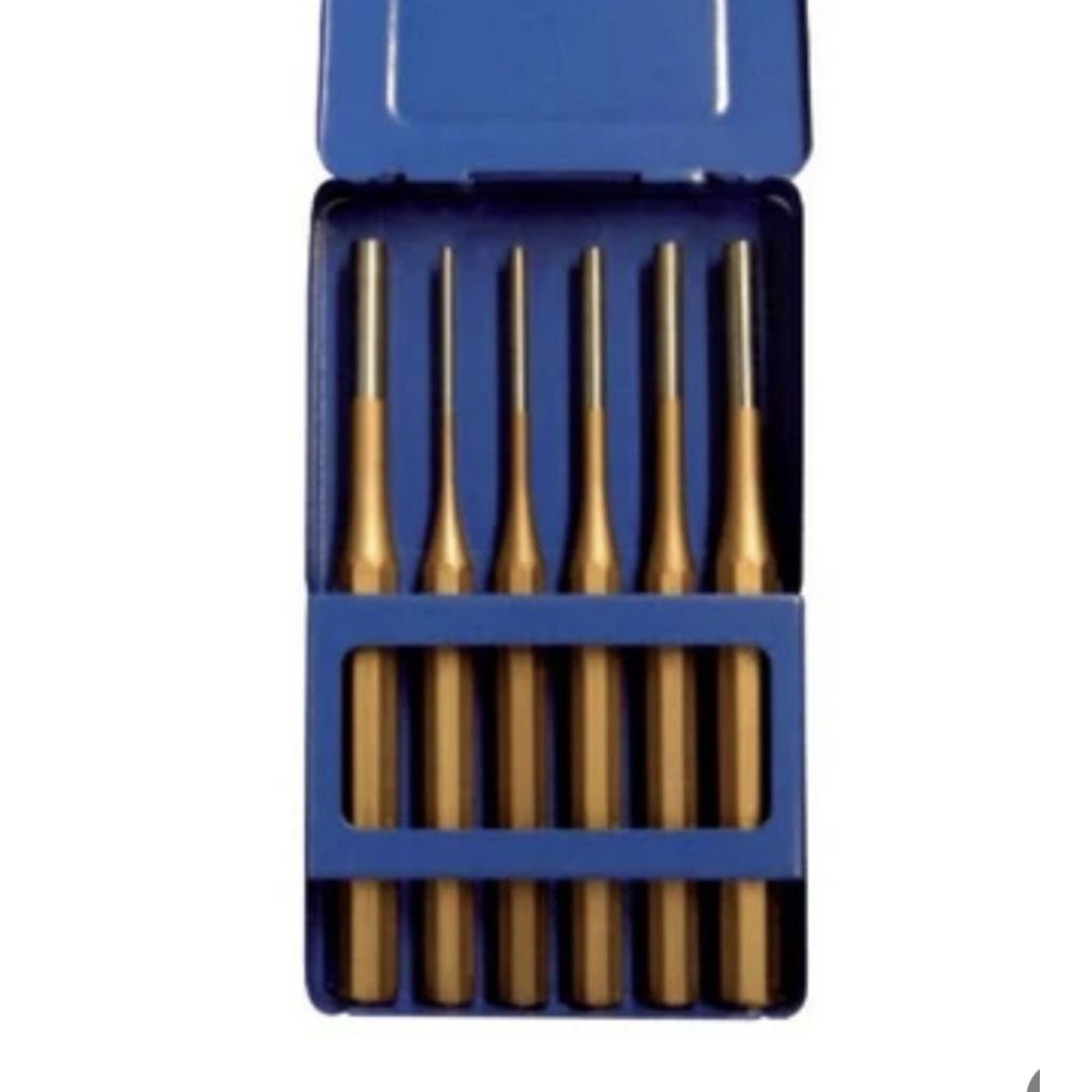 Krisbow Set Center & Taper Punch 6 Pcs