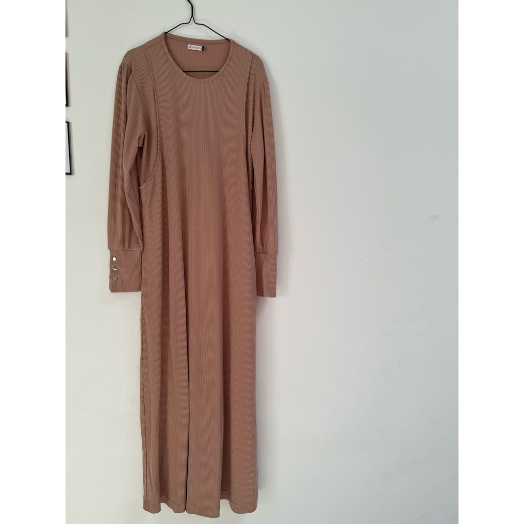 Preloved Dress Gamis Busui Albata Hijab Dan Hijab Pashmina Instant Albata Hijab