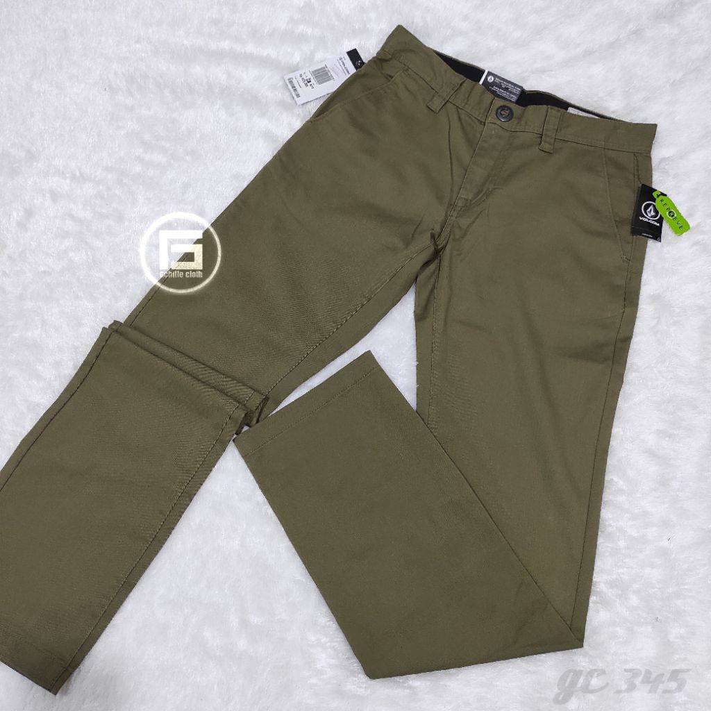 celana panjang Chino pants volcom size 28