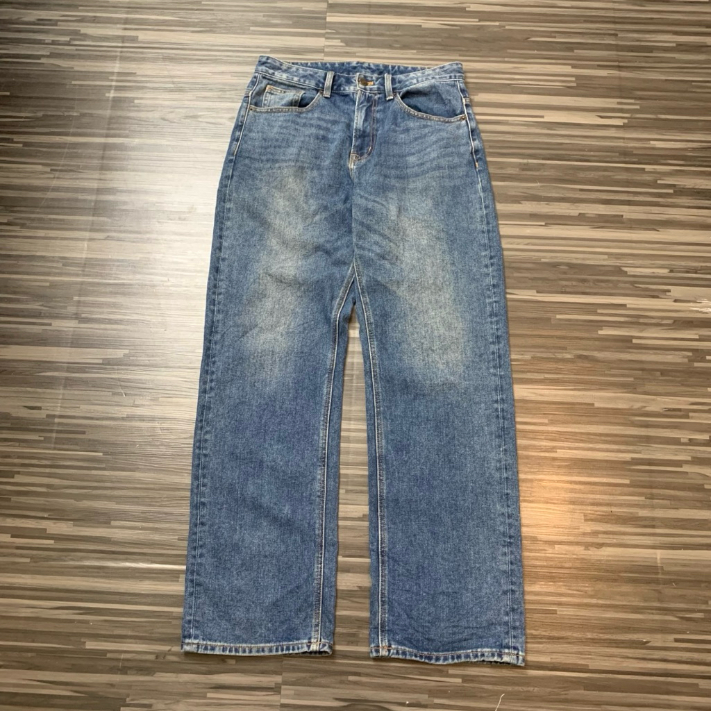 celana panjang denim pants jeans pants Basic 1980 second original