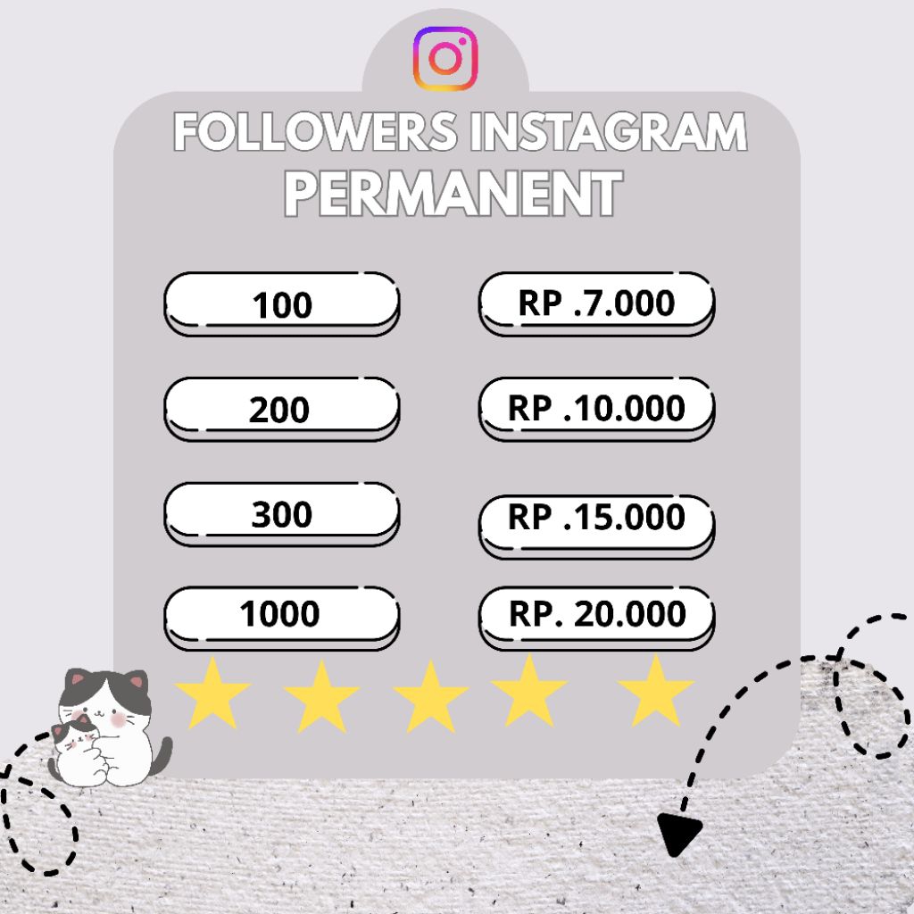 Followers Instagram Permanen