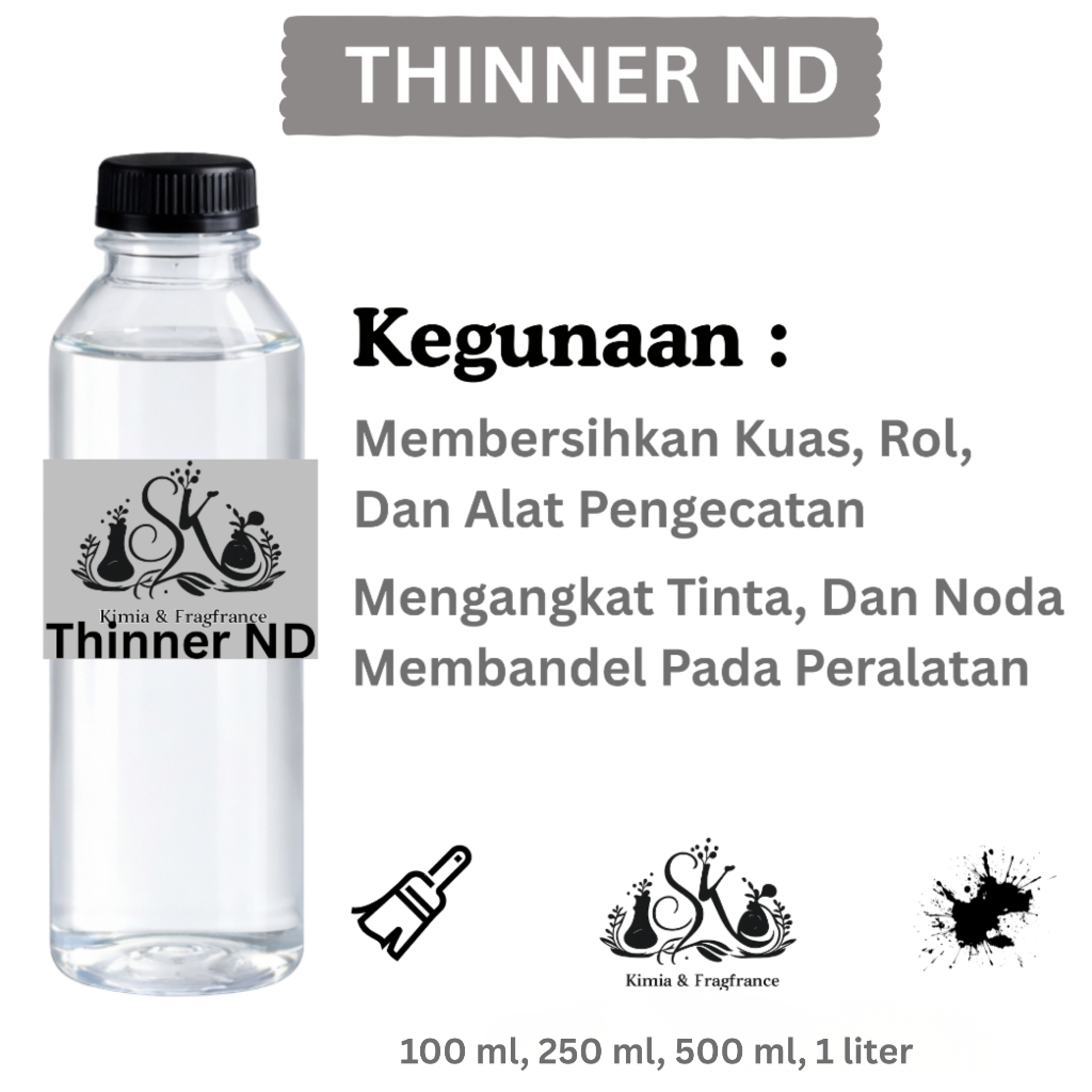 Thinner ND/Thinner ND Super / Thinner Serba guna / Tinner ND / Tiner ND / Solvent Cat