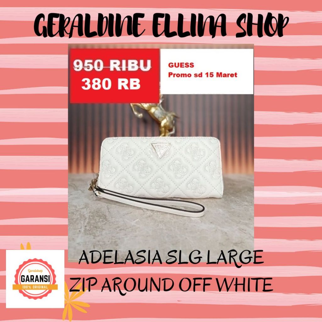 Dompet Guess wanita original 100% SALE seri ADELASIA SLG