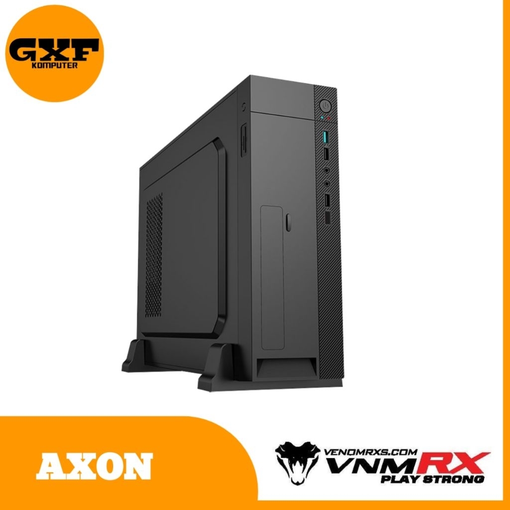 CASING VENOMRX SLIM AXON - M-ATX - INCLUDE PSU SFX