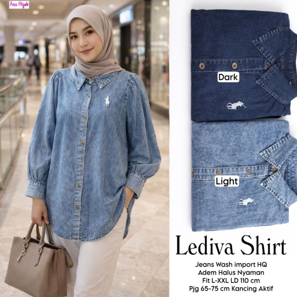 ANA HIJAB - Lediva Mela Rapunsel Syabilla Yusa Lazara Popi Pepti Romi Nenci Ria Blouse Ara Lenina Po