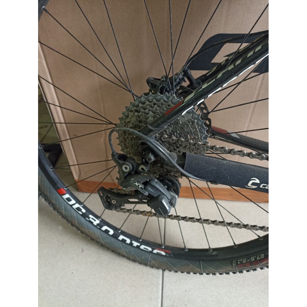 full bike mtb cannondale 27.5 size M