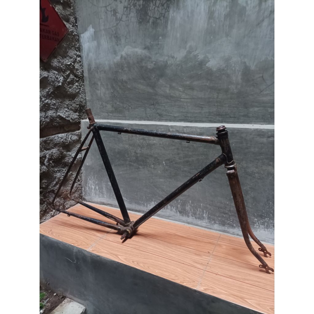 Frame sepeda balap jadul Ukuran 27/53