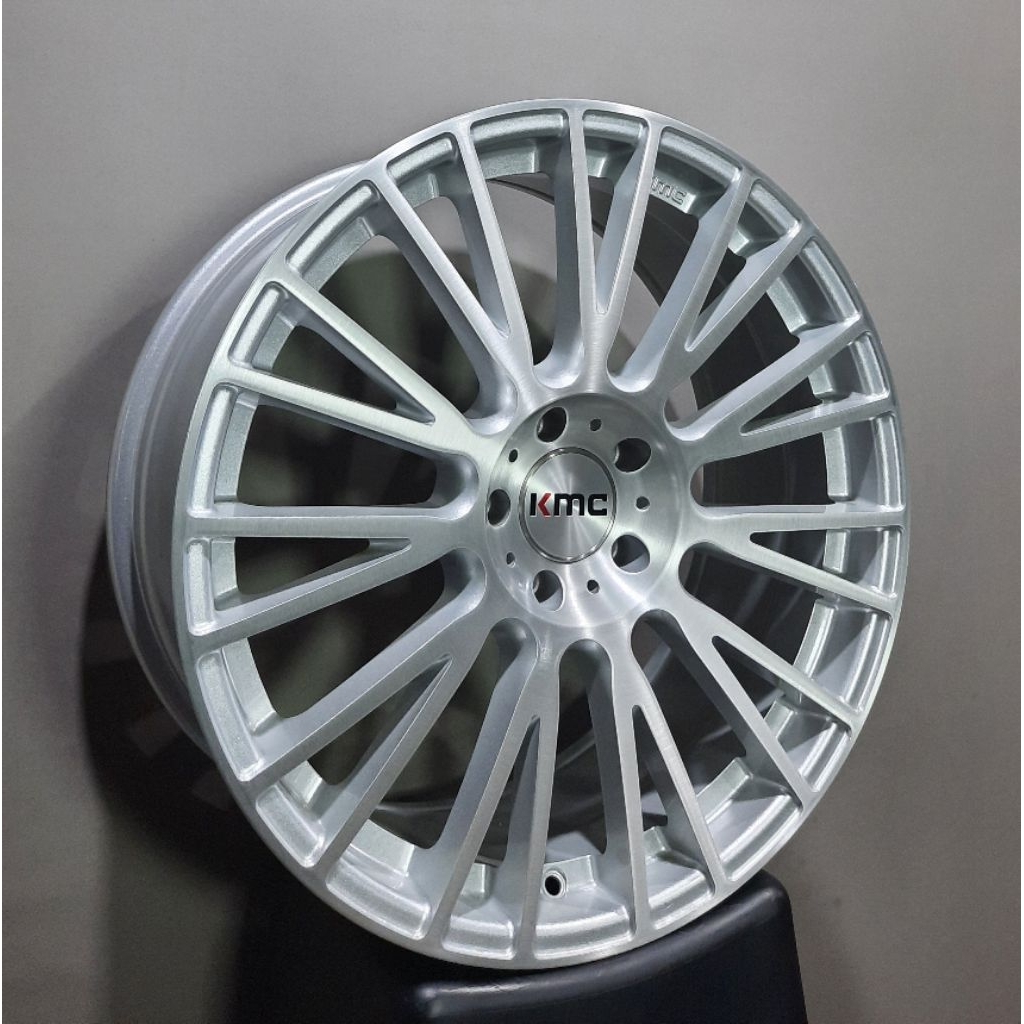 VELG KMC TYPE KM706 RING 20X8.5 PCD 5X114 BRUSHED SILVER