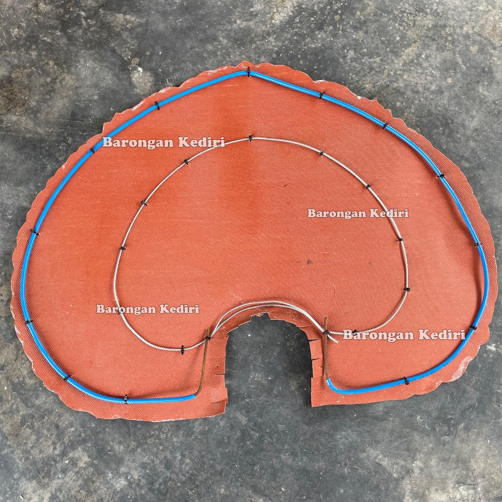 Barongan Kediri 1 Set Jamang Selang Kawat Untuk Blengker Barongan