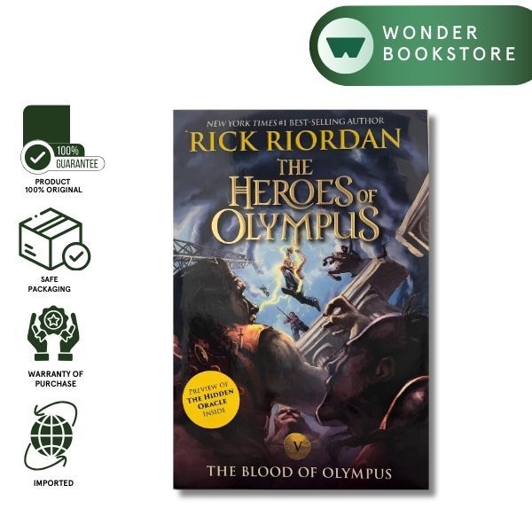 Penguin Random House -  Heroes Of Olympus #5: The Blood Of Olympus - 9781423146780 (English Edition)