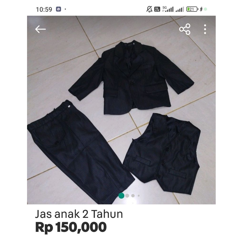 Jas PL Anak Laki-laki Premium