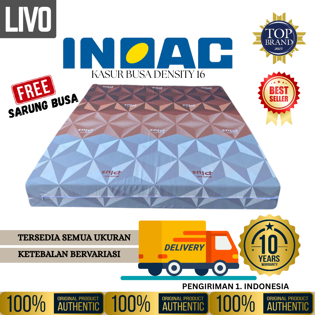 INOAC.KASUR BUSA / KASUR TIDUR / SPON TIDUR INOAC GARANSI RESMI
