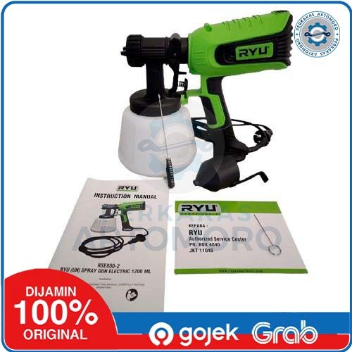 Ryu Rse 800-2 Spray Gun Electric Alat Semprot Cat Minyak / Tembok