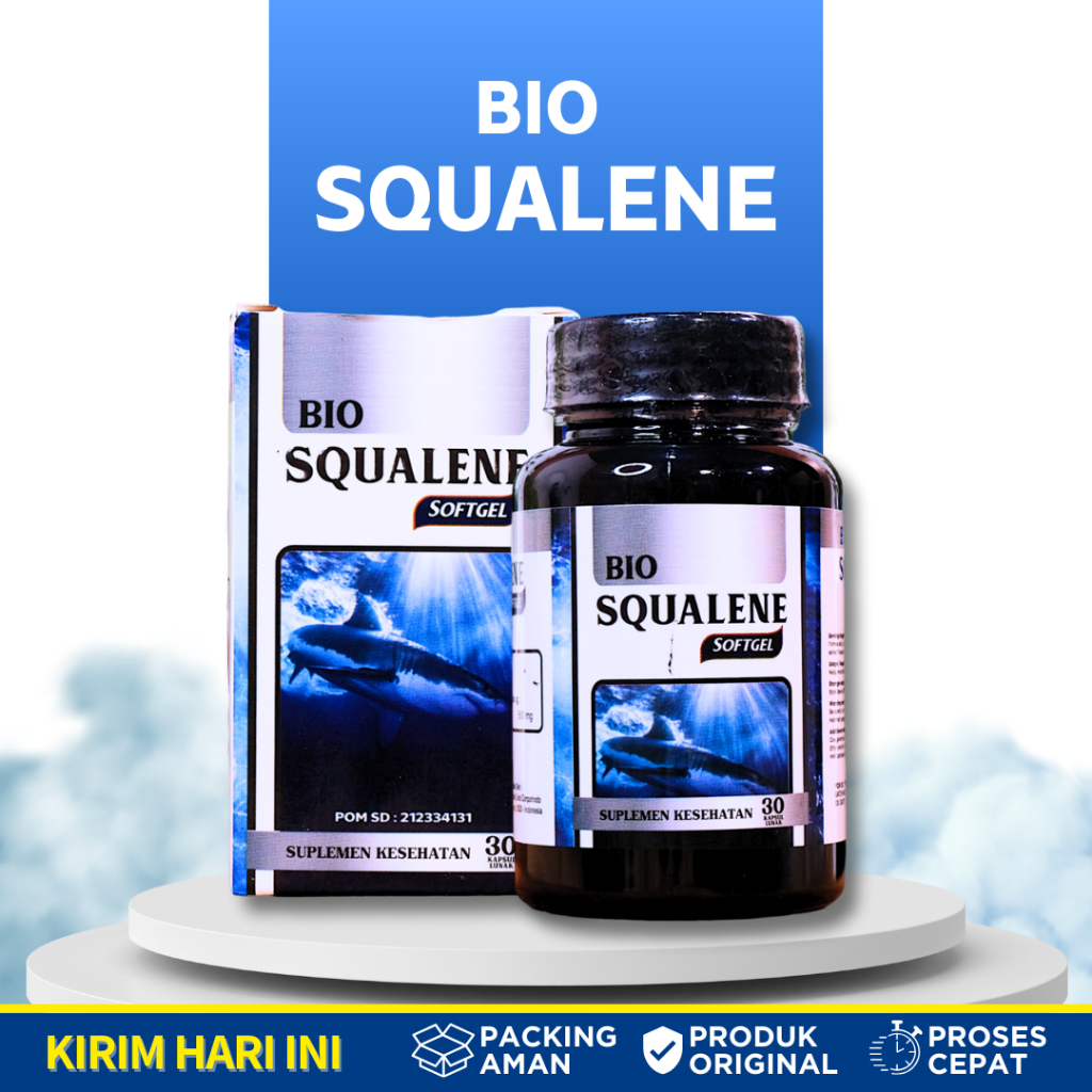 Bio Squalene Suplemen Minyak Ikan Hiu Omega 3