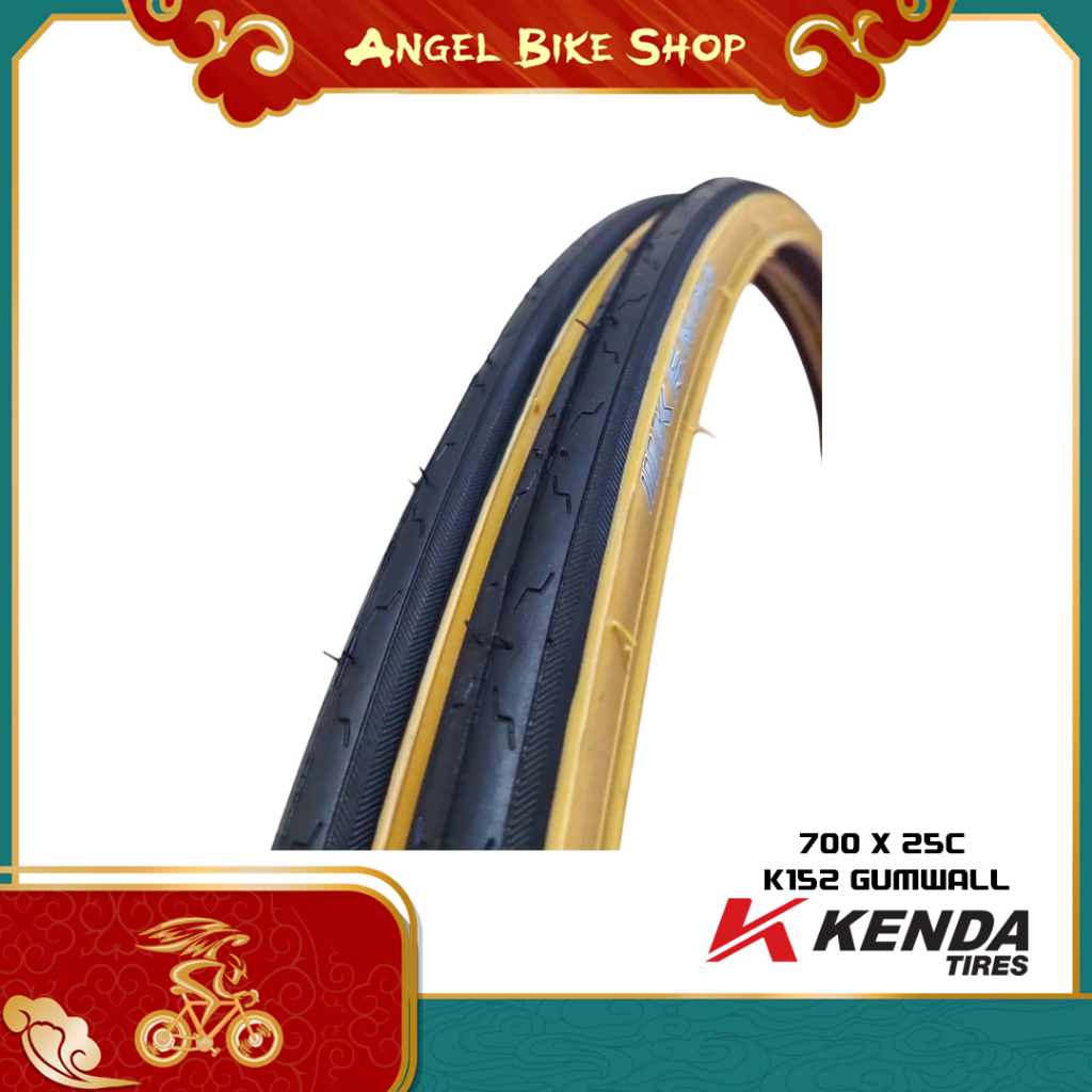 Ban Luar Kenda 700 x 25c K152 Gumwall
