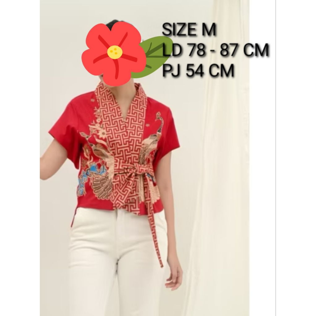 BATIK BLOUSE KIMONO PRELOVED