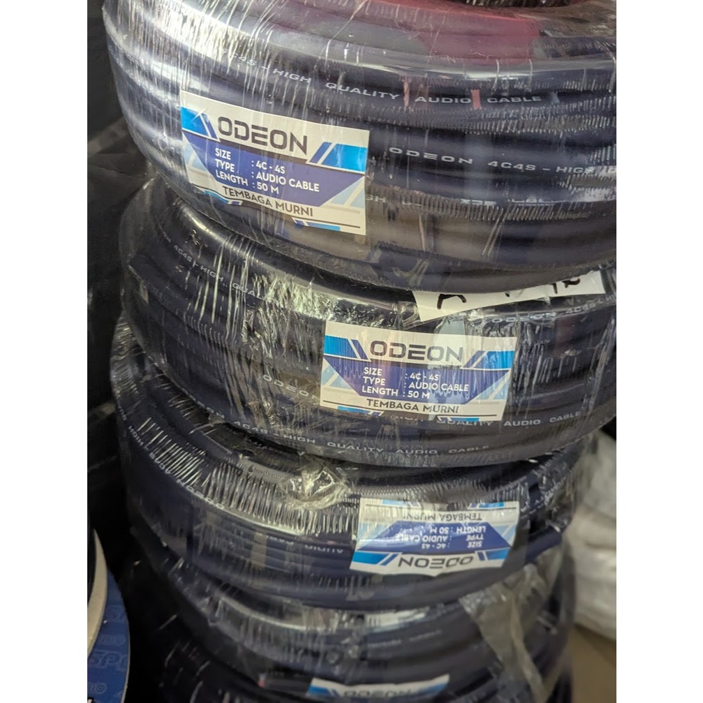 Kabel speaker 4x4 mm ODEON blue 4 x 4 original
