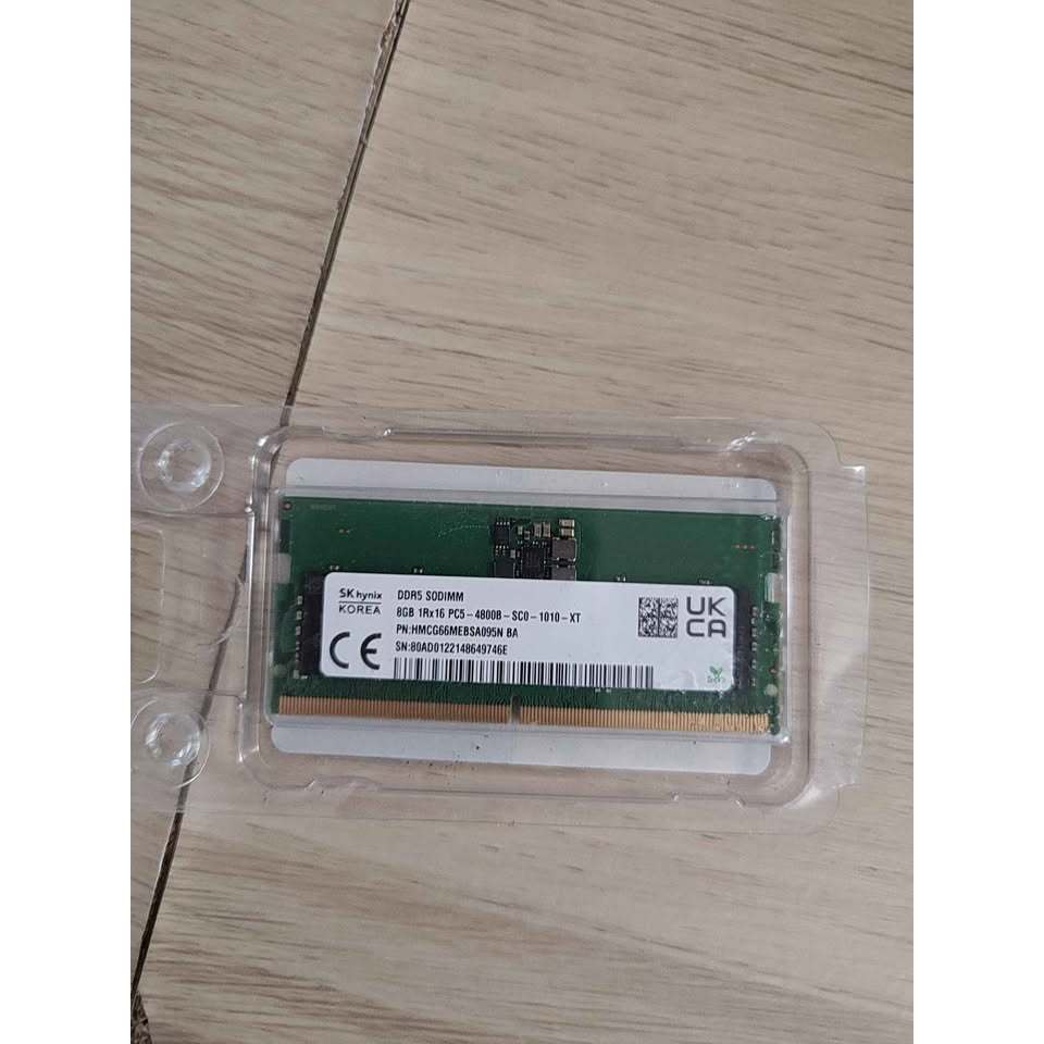 SK HYNIX RAM DDR5 SODIMM 8GB 4800 Like NEW Bawaan ASUS TUF