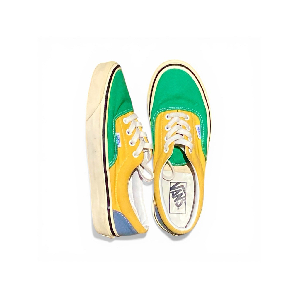 Vans Era 95 DX Emerald Yellow Navy