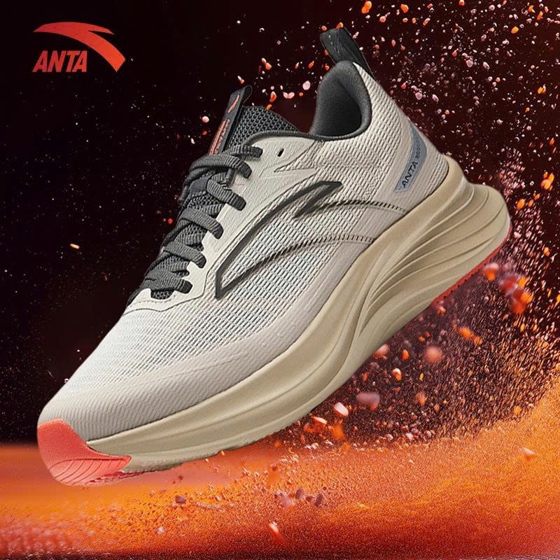 ANTA SS Men Sports Running  Shoes Mesh Breathable Lightweight Comfortable Sports Shoes 1125B5510U