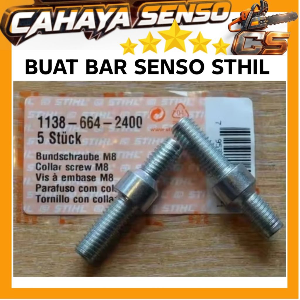 Baut Bar Senso STIHL Ma381/382/038 Senso Gergaji Kayu