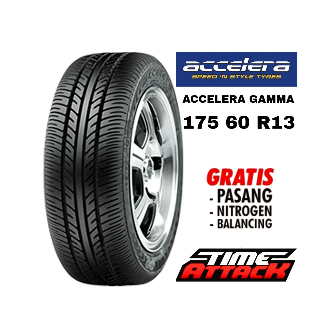 Ban Mobil Ukuran 175 60 R13 Merk Accelera Gamma Ban Mobil Tubeless Ring 13