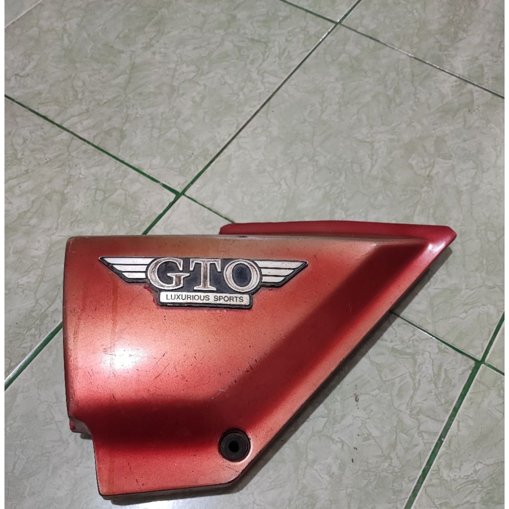 tepong kiri Binter gto dop accu Binter GTO side cover Kawasaki Binter gto tutup aki Binter gto emble