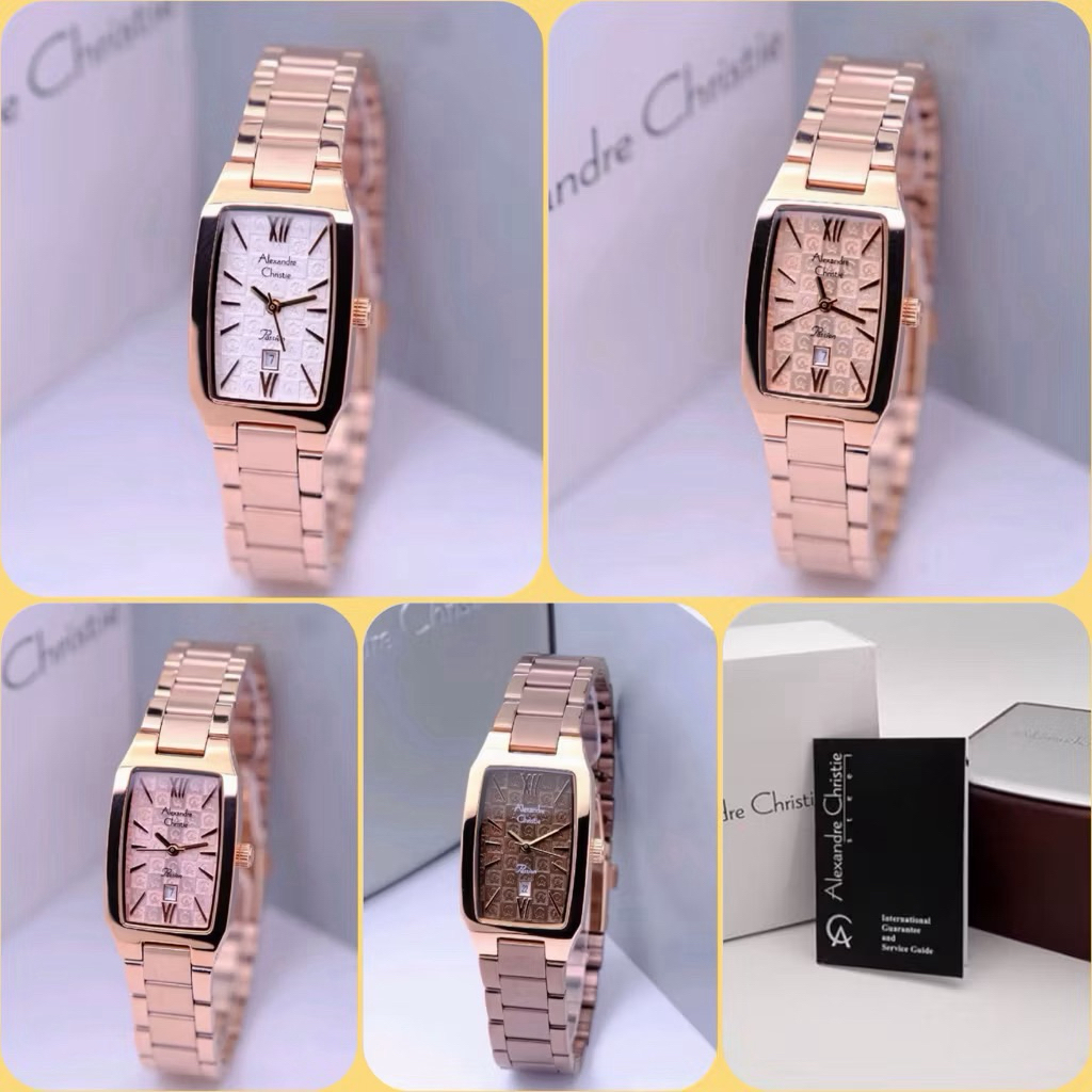 JAM TANGAN ALEXANDRE CHRISTIE  2455 LD ORIGINAL / AC 2455 LD