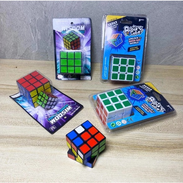 SUNWAYSTORE - Mainan Rubik Cube 3x3x3 / Mainan Puzzle Rubik Cube / Rubik Cube 3x3x3 Multi Warna