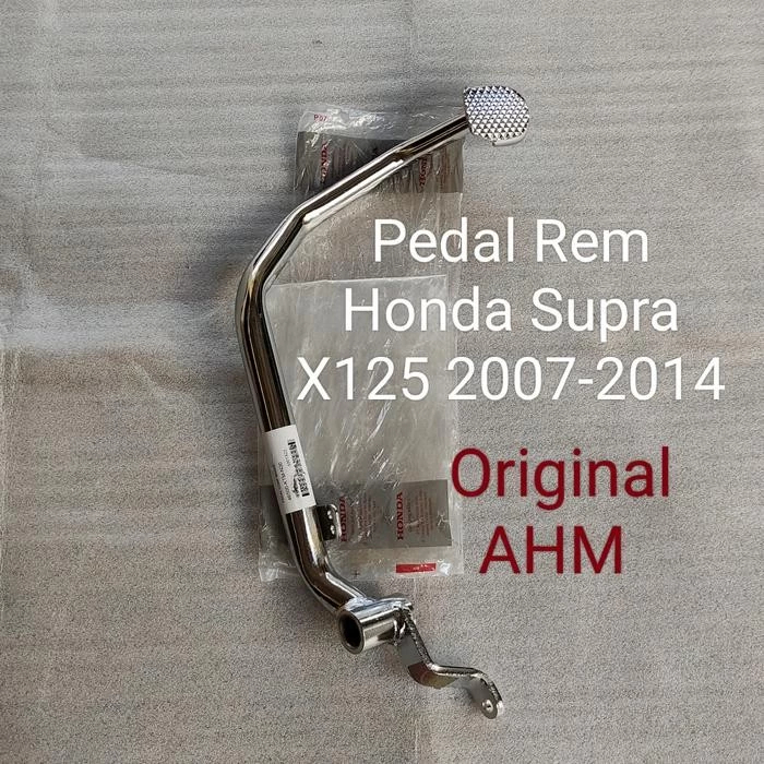 Pedal Rem Honda Supra X 125 Karbu Batman DD Double Disk [46500-KTM-N30] Original HGP AHM 100%