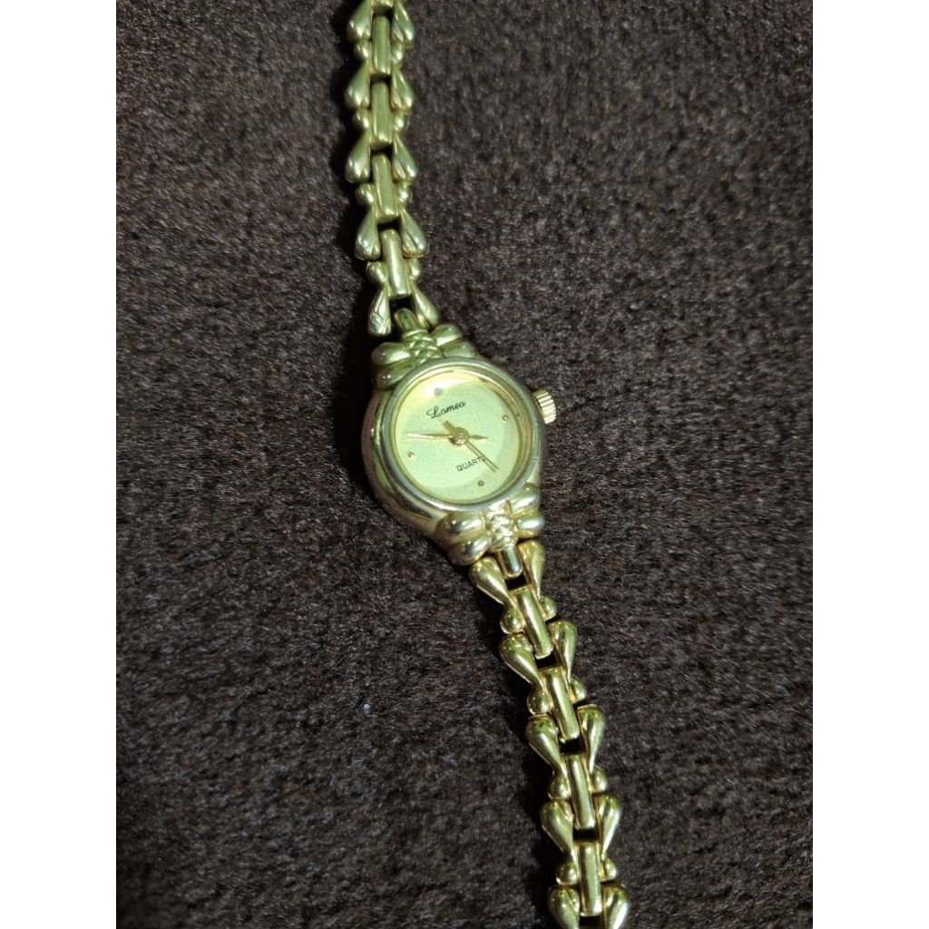 Jam Tangan Lady Gold Quartz || Jam Tangan Wanita Quartz Antik || Jam Wanita Vintage