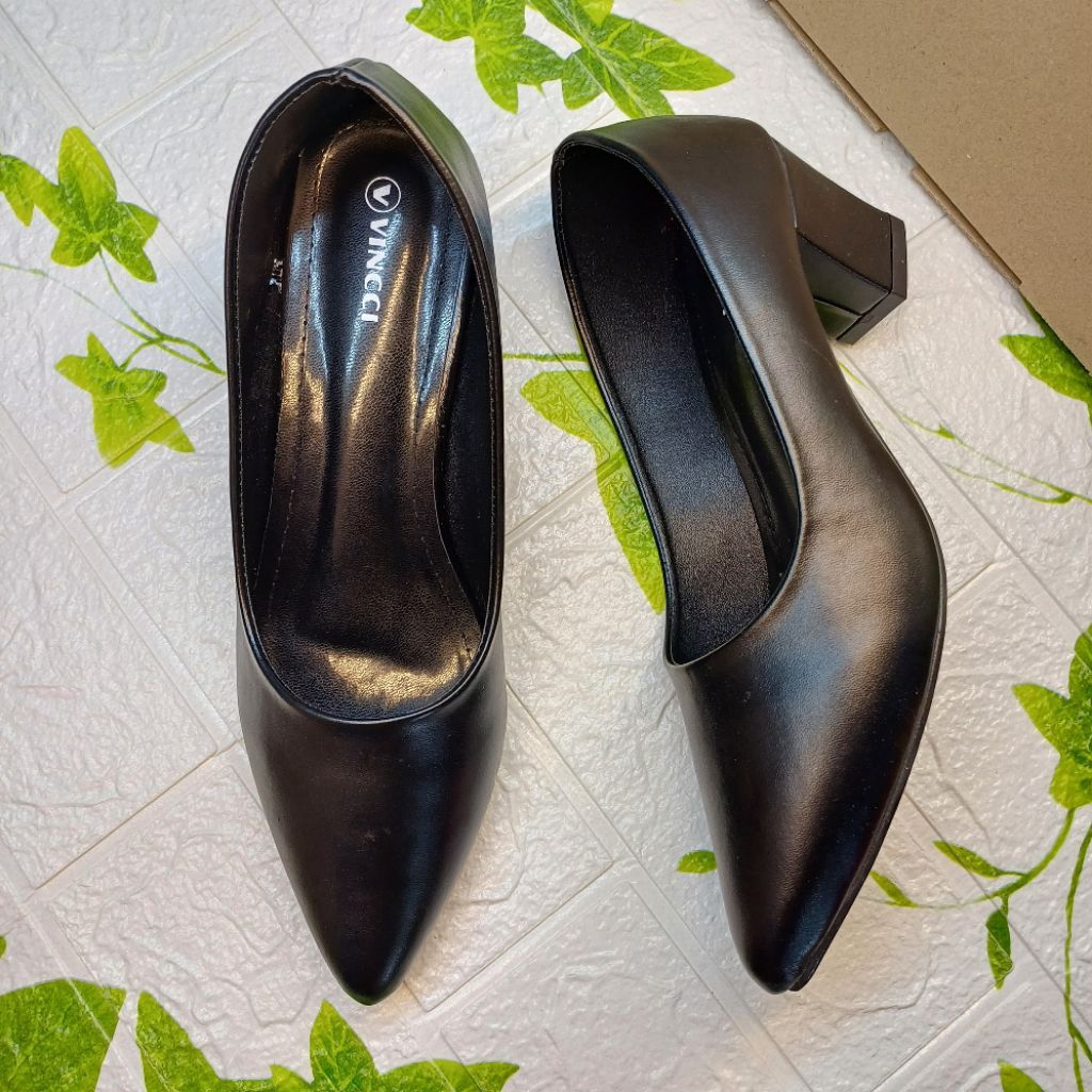 sepatu pansus heels wanita terbaru