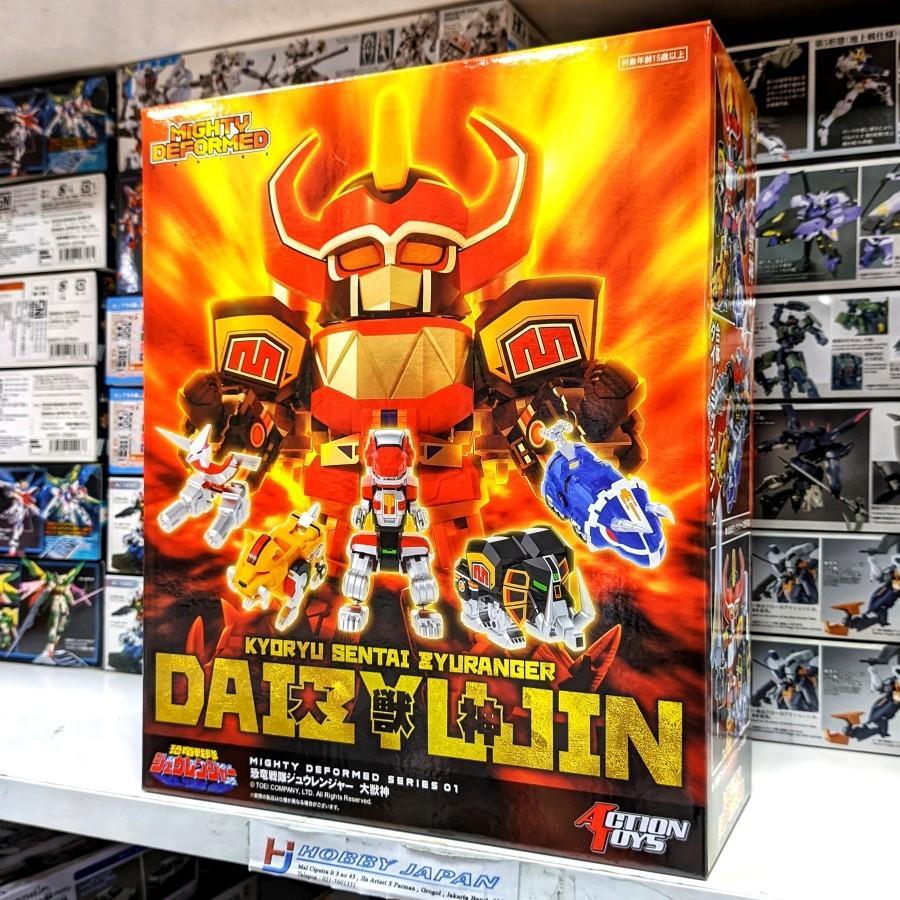 ES Gokin Action Toys Mighty Deformed Daizyujin Mighty Morphin Power Rangers Megazord Series 01