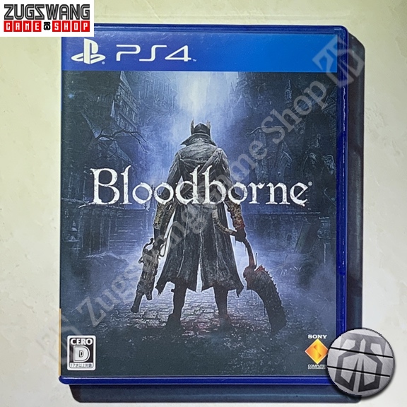 BLOODBORNE kaset game bd ps4 ps playstation 4 FULL BAHASA JEPANG 2nd bekas used second preowned prel