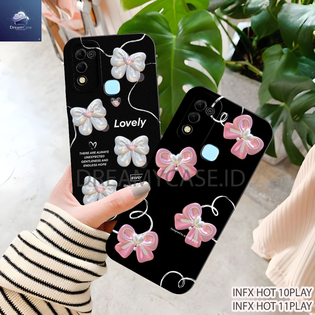 Soft Case INFINIX HOT 11PLAY / HOT 10PLAY MOTIF Karakter Cute - Case Keren - Casing Kekinian Case Hp