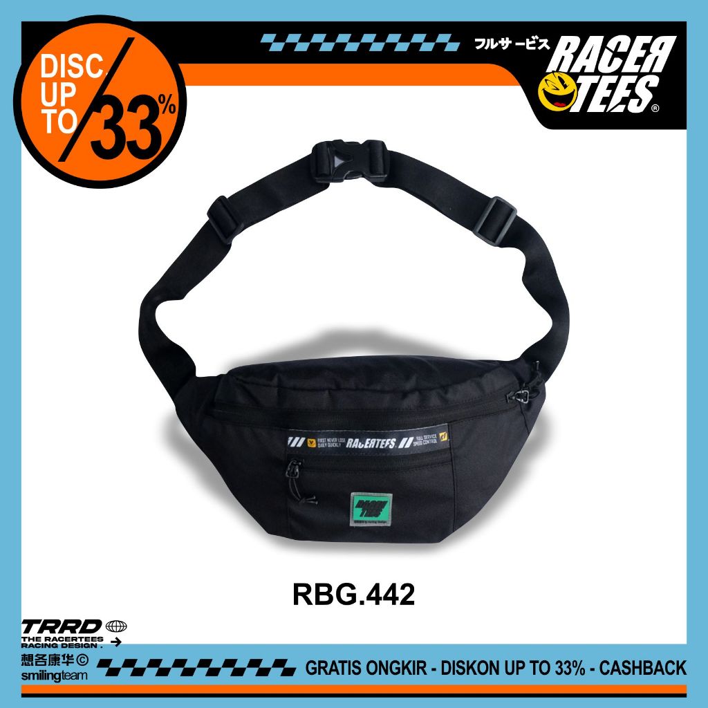 RACERTEES Tas Waistbag Terbaru [Varian]