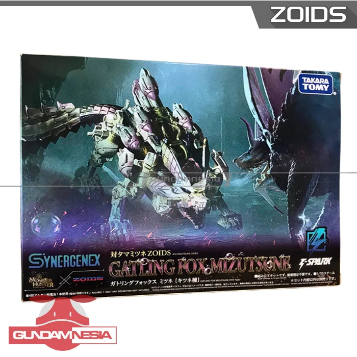 [Zoids] Gatling Fox Mizutsune (Zoids x Monster Hunter)