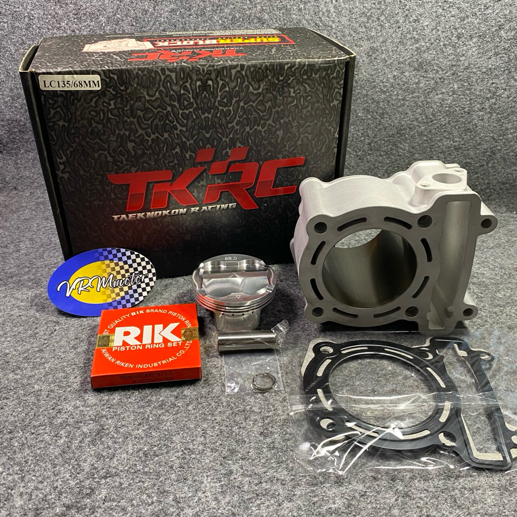 BLOK SEHER KERAMIK TKRC BORING BORE UP JUPITER MX OLD MX NEW 135 MX KING VIXION 68MM